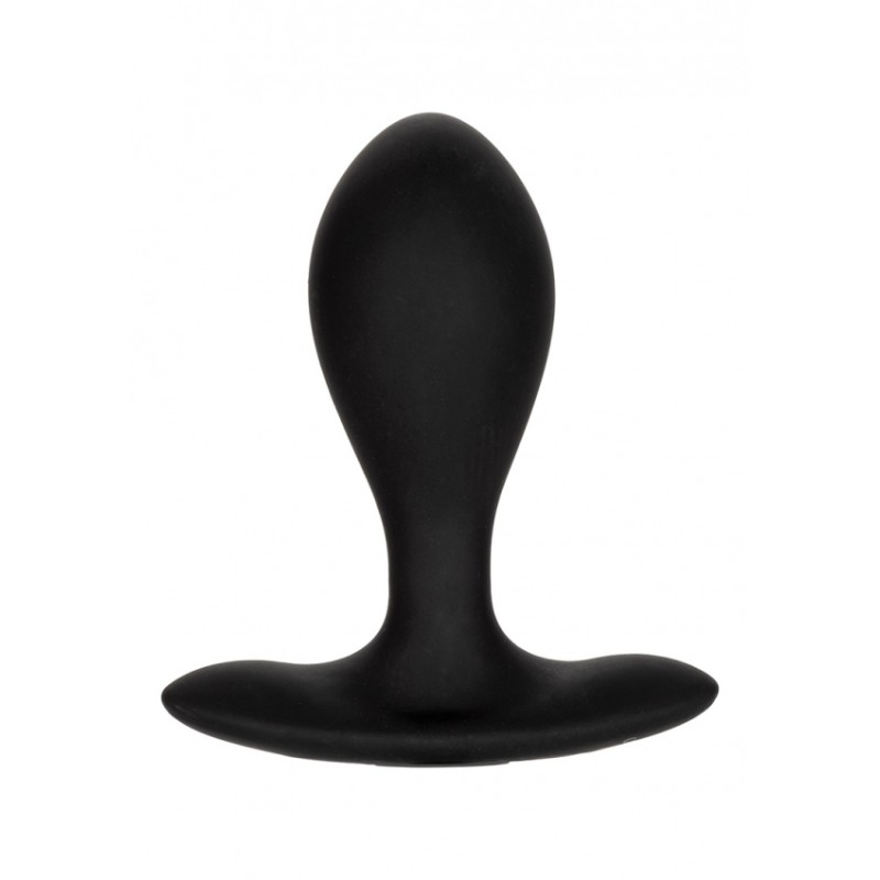 CalExotics | Weighted Silicone Inflatable Plug | Black
