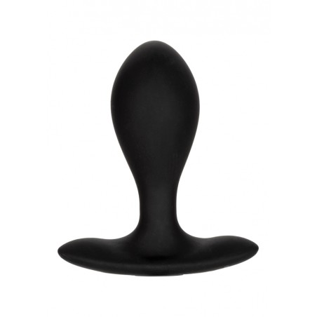 CalExotics | Weighted Silicone Inflatable Plug | Black