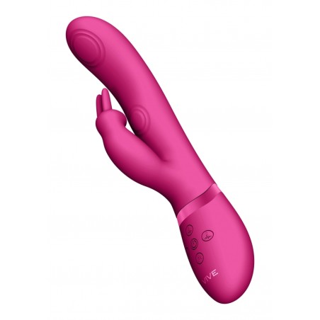 MAY | Dual Pulse-Wave & Vibrating C-spot & G-Spot Rabbit | Pink