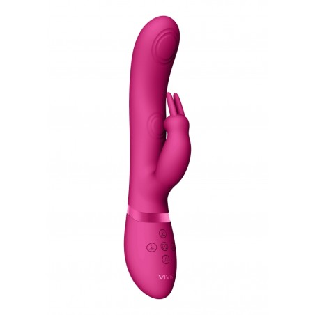 MAY | Dual Pulse-Wave & Vibrating C-spot & G-Spot Rabbit | Pink