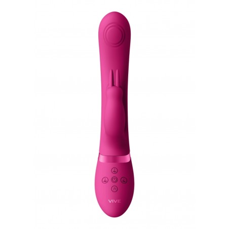 MAY | Dual Pulse-Wave & Vibrating C-spot & G-Spot Rabbit | Pink