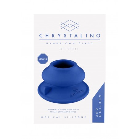 Blue | Chrystalino | Silicone Suction Cup