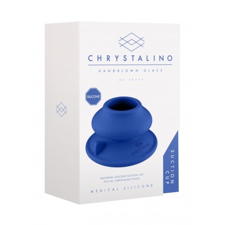 Blue | Chrystalino | Silicone Suction Cup