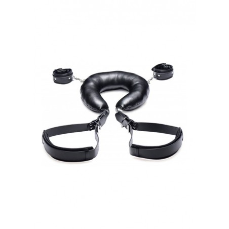 Strict | Padded Thigh Sling with Wrist Cuffs