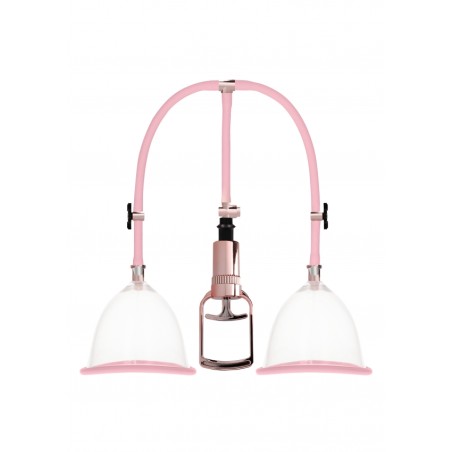 Pumped Breast Pump Set Medium - Rose Gold