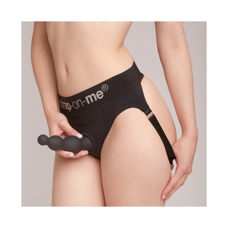 Dildo PLUG | Beads | Extra Large - Μαύρο