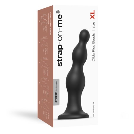 Dildo PLUG | Balls | Extra Large - Black