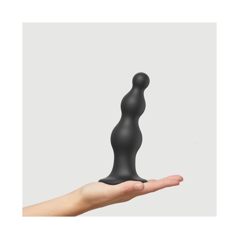 Dildo PLUG | Beads | Extra Large - Μαύρο