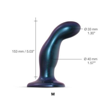 Dildo PLUG | Snaky | Medium - Metallic Blue