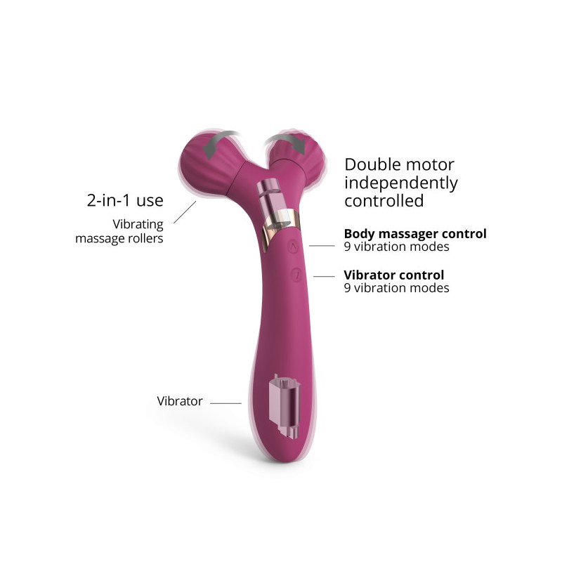 Δονητής για Ζευγάρια | Couples Vibrator | FireBALL - Plum Star