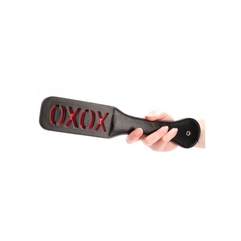 Ouch , Paddle - XOXO - Black - OLA4U Sex Shop Athens