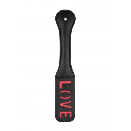 Ouch! Paddle - LOVE - Black - OLA4U Sex Shop