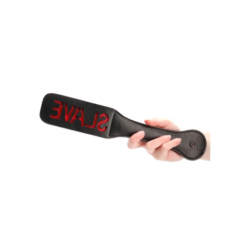 Ouch! Paddle - SLAVE - Black - OLA4U Sex Shop