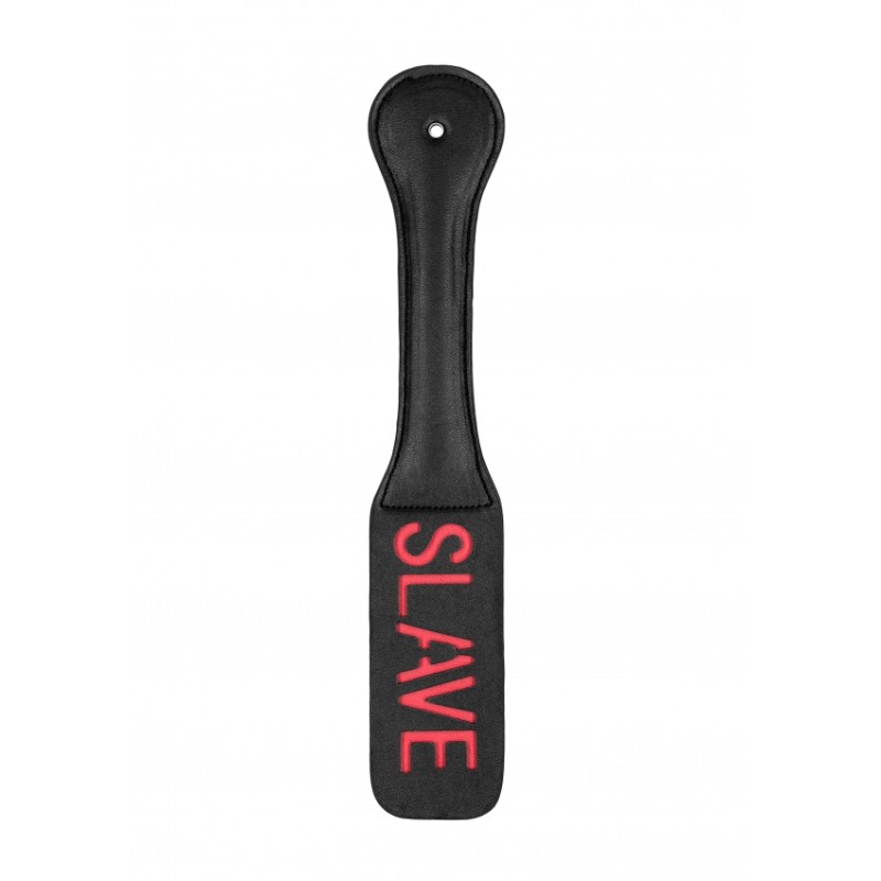 Ouch! Paddle - SLAVE - Μαύρο - OLA4U Sex Shop