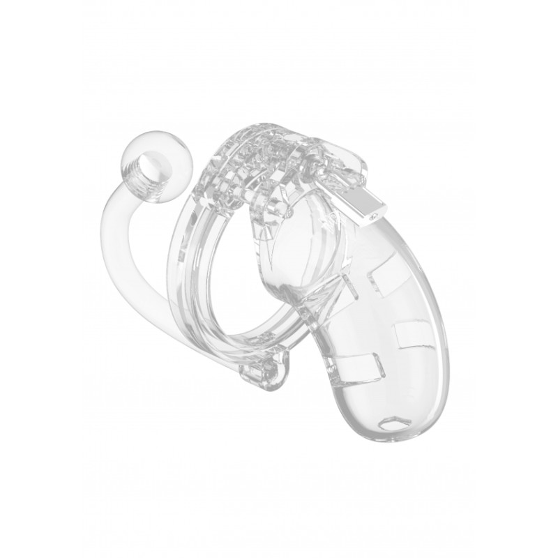 Man Cage Model 10 Chasity 3.5" Cage with Plug OLA4U Sexshop