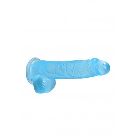 Real Rock | Realistic Dildo With Balls - Blue - 17cm | Ola4U SexShop