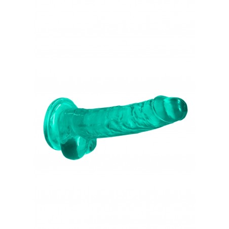 Real Rock | Realistic Dildo With Balls - Green - 19cm | Ola4U SexShop