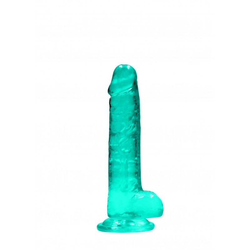 Real Rock | Realistic Dildo With Balls - Green - 19cm | Ola4U SexShop