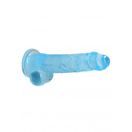 Real Rock | Realistic Dildo With Balls - Blue - 21cm | Ola4U SexShop