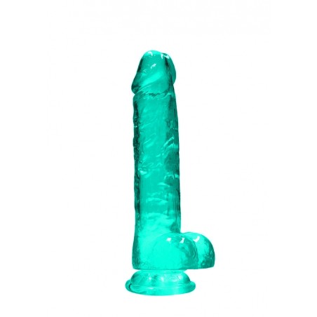 Real Rock | Realistic Dildo With Balls - Green - 21cm | Ola4U SexShop