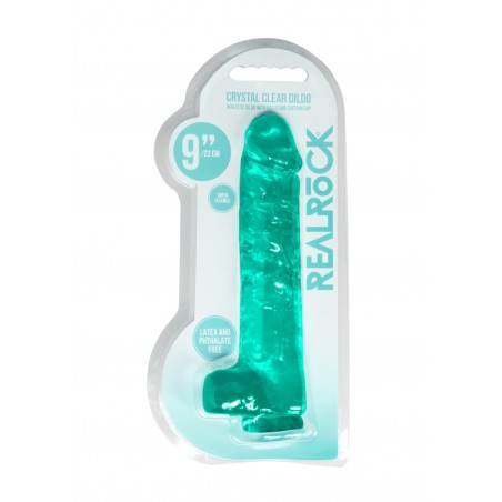 Real Rock | Realistic Dildo With Balls - Green - 25cm | OLa4U SexShop