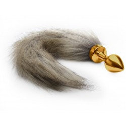 OUCH: Fox Tail Buttplug - Gold