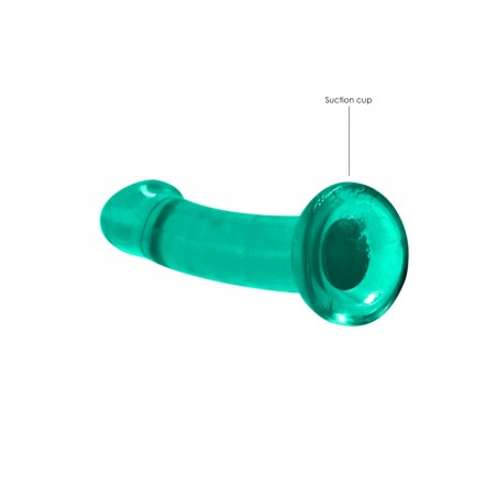 Real Rock | Non Realistic Dildo With Suction - Green - 17cm | Ola4U SexShop