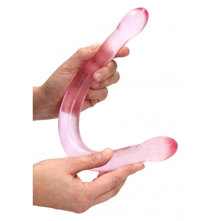 Real Rock | Μη Ρεαλιστικό Διπλό Ομοίωμα 42cm | Ροζ | Ola4U Sex Shop