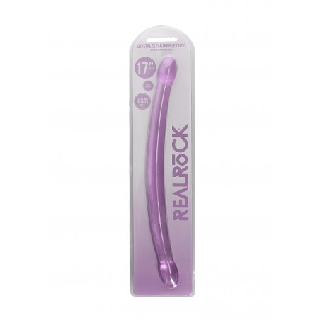 Real Rock | Non Realistic Double Dong 42cm | Purple | Ola4U SexShop