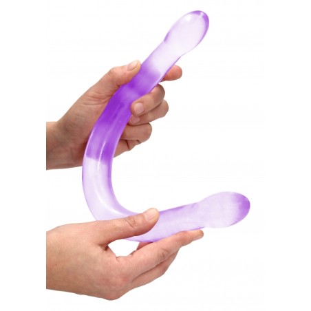 Real Rock | Non Realistic Double Dong 42cm | Purple | Ola4U Sex Shop