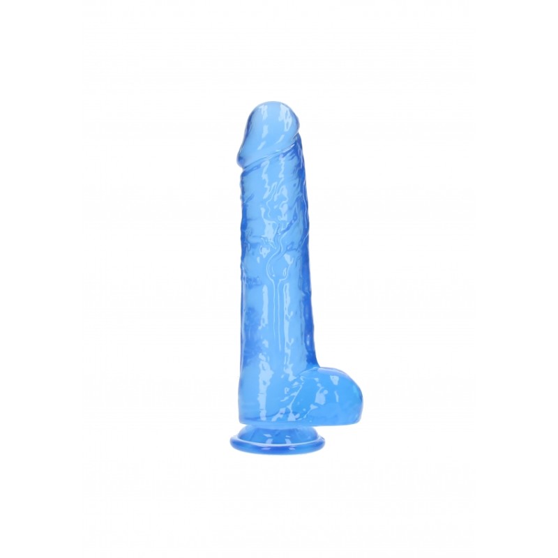 Real Rock | Realistic Dildo With Balls - Γαλάζιο - 25,4cm | Ola4U SexShop
