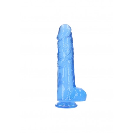 Ομοίωμα Πέους με Όρχεις | Real Rock  - Γαλάζιο | 25,4cm | Ola4U Sex Shop