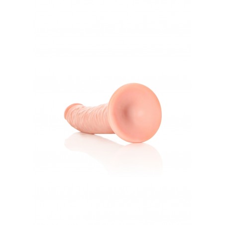 Slim Realistic Dildo with Suction Cup - Flesh - 20,5cm | Ola4U SexShop