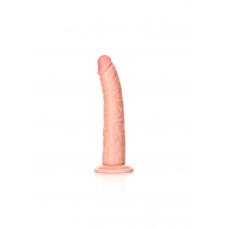 Slim Realistic Dildo with Suction Cup - Flesh - 20,5cm | Ola4U SexShop