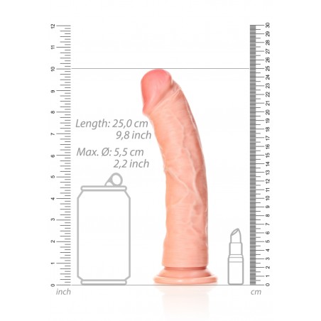 Ρεαλιστικό Ομοίωμα Πέους Με Βεντούζα - 23 cm | Sex Shop Ola4U