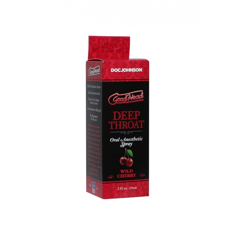 DeepThroat | Σπρέι Βαθύ Λαρύγγι | Wild Cherry | Sex Shop Ola4U