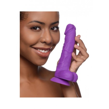 Lollicock | Silicone Dildo With Balls - 17,8cm | Purple | SexShop Ola4U