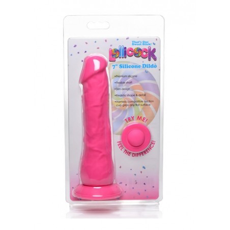 Lollicock |Silicone Realistic Dildo - 17,8cm | Pink