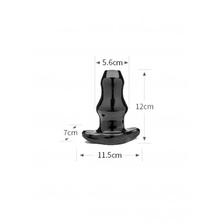 Double Tunnel Plug Medium - Black