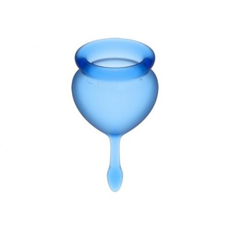 Satisfyer, Feel Good Menstrual Cup Set, Blue, SexShop, Ola4U