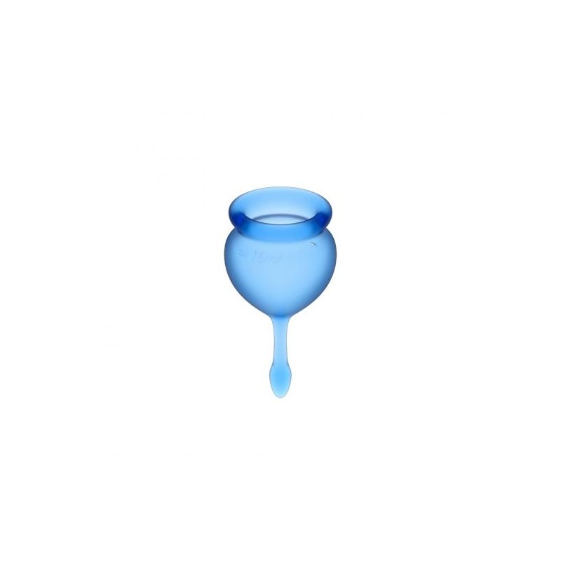 Satisfyer, Feel Good Menstrual Cup Set, Blue, SexShop, Ola4U