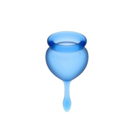 Satisfyer, Feel Good Menstrual Cup Set, Μπλε, Sex Shop, Ola4U