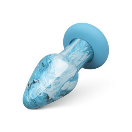 Gildo, Γυάλινη Πρωκτική Σφήνα, Ocean Curl Glass Butt plug, Sex Shop