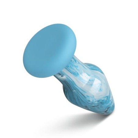 Gildo, Γυάλινη Πρωκτική Σφήνα, Ocean Curl Glass Butt plug, Sex Shop