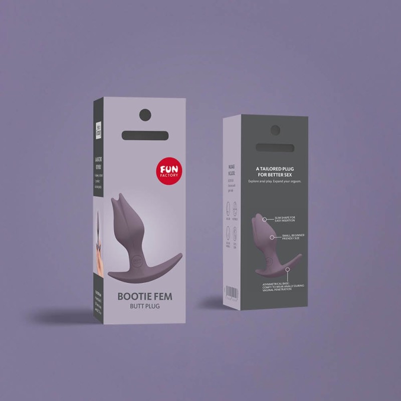 Fun Factory, Πρωκτική Σφήνα, Bootie FEM, Μοβ, Sex Shop, Ola4U