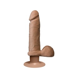 The Realistic Cock: UR3 Vibrating 15,5cm - Brown