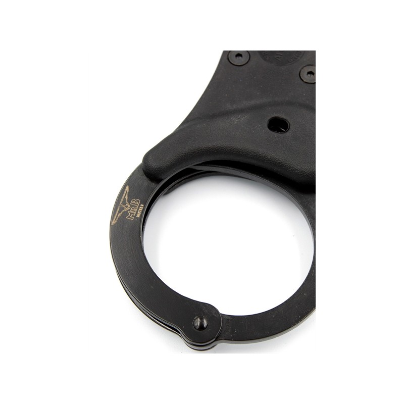 Mister B | Χειροπέδες Lock Rigid | Μαύρες