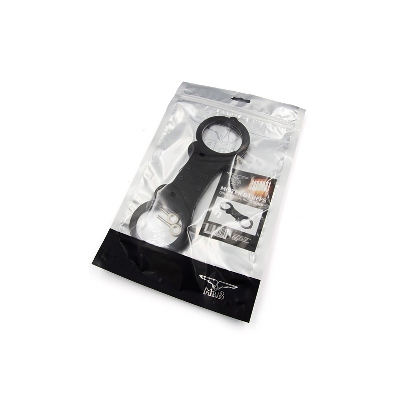 Mister B | Χειροπέδες Lock Rigid | Μαύρες