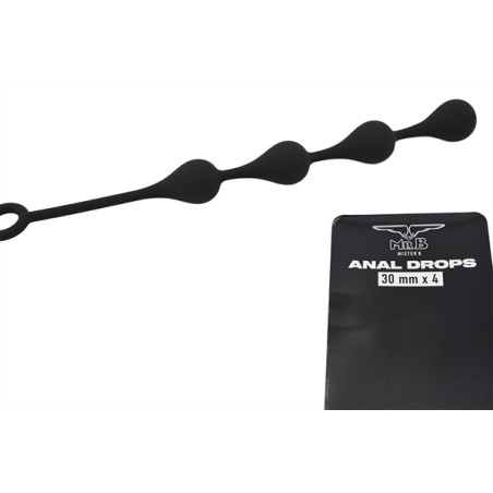 Mister B | Silicone Anal Drops | 4 x 3cm