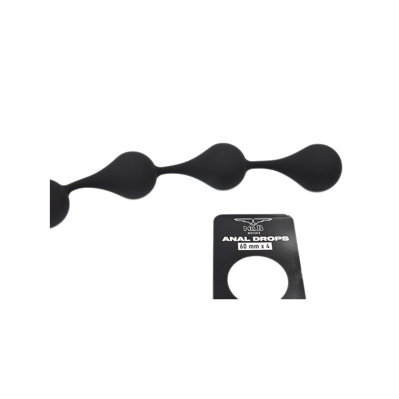 Mister B | Silicone Anal Drops | 4 x 6cm, SexShop, Ola4U